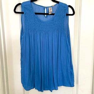 Anthropologie DOLAN top size medium periwinkle blue